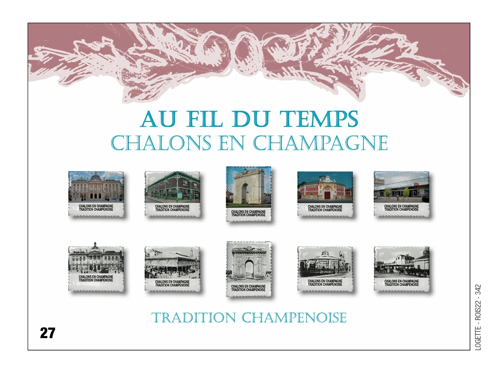 Fèves personnalisées boulangerie tradition champenoise, Châlons-en-Champagne