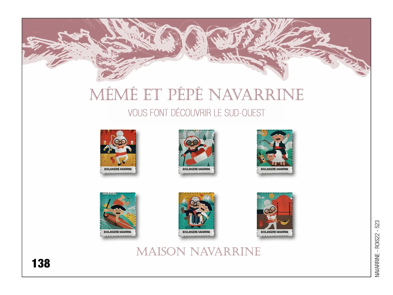 Fèves personnalisées Papis et Mamies de Navarrine
