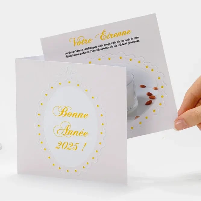 Des cartes de vœux en boulangerie pour attirer de nouveaux clients